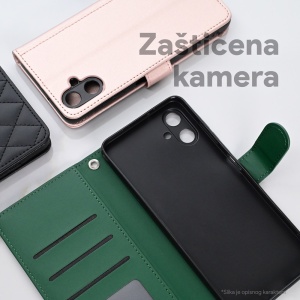 Torbica Wallet Romb za Samsung A055F Galaxy A05 crna - Img 2