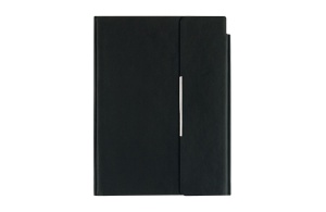 VELVET Notes sa magnetnim preklopom A5 - Crna - Img 1