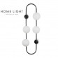 Vesta 579 zidna lampa 4G9 crna