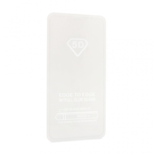Zastitno Staklo Tempered glass 5D za iPhone XS Max beli - Img 1