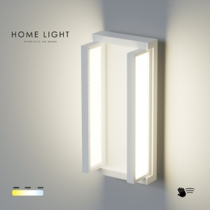 ZIDNA LAMPA GEN12CW 12W CCT SENZOR BELA IP40 - Img 3