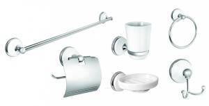 Аксессуары для ванной комнаты MINOTTI набор 6/1 - Img 2