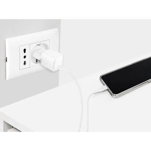 Домашнее зарядное устройство Puro PD Fast Charger 20W белое - Img 2