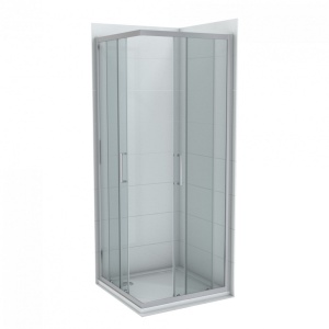 Душевая кабина COPEN STAR 80x80x200см стекло 8мм прозрачное - Img 2