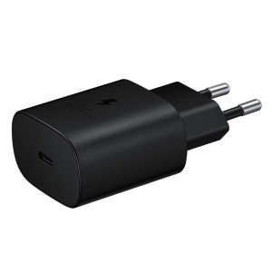 Зарядное устройство Samsung Home PD 3A 25W Type C с кабелем, черное (EP-TA800-XBE) - Img 3