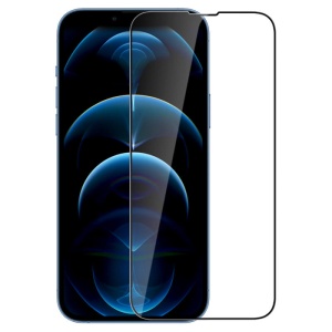 Защитное стекло Nillkin 2-в-1 HD для iPhone 14 6.1 черное - Img 2