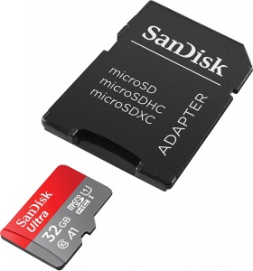 Карта памяти SanDisk SDHC 32 ГБ Ultra Mic.120 МБ/с A1Class10 UHS-I +Adap. - Img 2