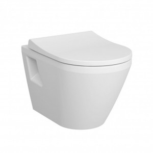 Консольный унитаз VITRA INTEGRA 48 см компактный с боковыми отверстиями