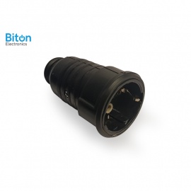 МОНО РЕЗИНОВЫЙ ЧЕРНЫЙ 16А/250В - Img 2