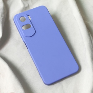 Мягкий бархатный чехол Teracell для Honor 90 Lite, фиолетовый