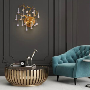 Luna 168 zidna lampa 2G9 bronza