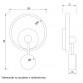 Vesta 468 zidna lampa 15W 3000K