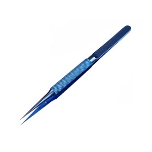 Прямой пинцет Bluet Titanium 0,1 мм