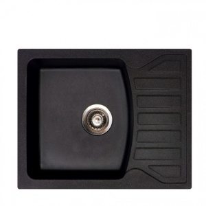 Раковина Metalac X QUADRO M 620x500 черная - Img 2