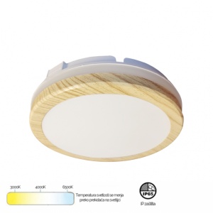 СВЕТОДИОДНЫЙ ПЛАФОНЬЕРА MONA-200-20W 3000/4000/6500K IP65 DRVO - Img 7