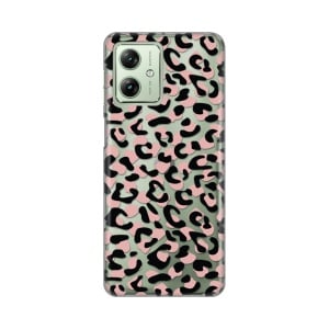 Силиконовый чехол с принтом для Motorola Moto G54 Animal