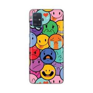 Силиконовый чехол с принтом для Samsung A515F Galaxy A51 Smiles