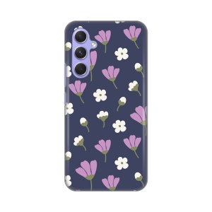Силиконовый чехол с принтом для Samsung A546B Galaxy A54 5G Весенние цветы