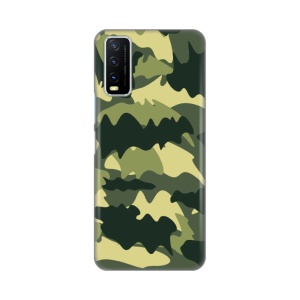 Силиконовый чехол с принтом для Vivo Y20/Y20s Army