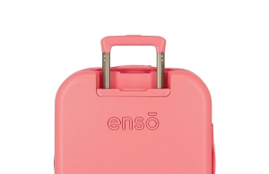 Чемодан ENSO ABS 55 см - Коралловый - Img 9
