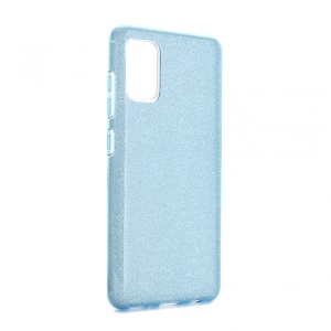 Чехол Crystal Dust для Samsung A415F Galaxy A41, синий