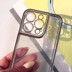 Чехол Heart IMD для iPhone 14 Pro 6.1 серебристый - Img 3