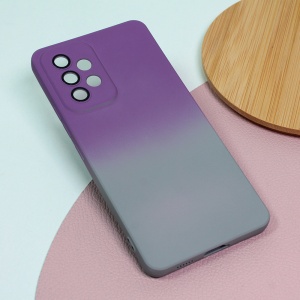 Чехол Rainbow Spring для Samsung A536B Galaxy A53 5G, фиолетовый, серый