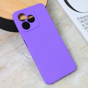 Чехол Teracell Giulietta для Realme C51/C53 матовый фиолетовый