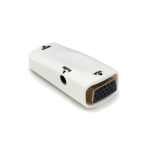 Adapter HDMI-VGA (sa audiom) JWD-HV12 bela - Img 2