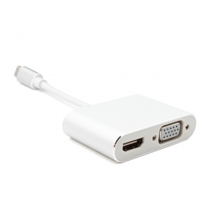 Adapter TYPE C na HDMI + VGA JWD-T6 - Img 1