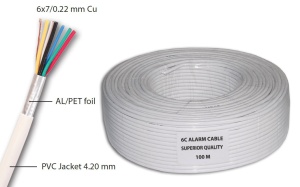Alarmni kabl 6C CCA 6x0.25mm