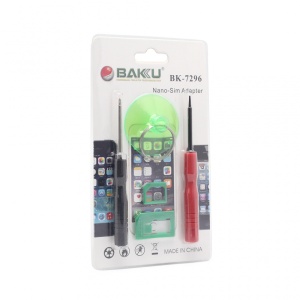 Alat za otvaranje sa SIM adapterima BAKU BK-7296 - Img 1