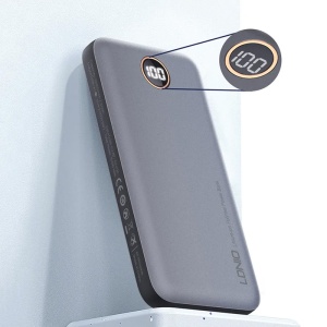 Back up baterija LDNIO P10, 10000mAh, 37Wh, 5V, 2.1A, LED display crna - Img 1