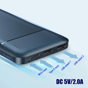 Back up baterija REMAX Lango RPP-96 2USB 10000mAh plava - Img 3