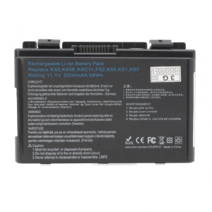 Baterija za laptop Asus A32-F82 11.1V 5200mAh HQ2200 - Img 2