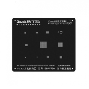BGA sito Qianli ToolPlus 3D iBlack Power Logic modul za Iphone 6S BMW760 - Img 1