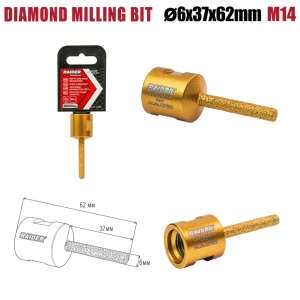 Bit glodalo fi6x37x62mmxM14 157858