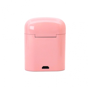 Bluetooth slusalice Airpods i7 mini roze HQ - Img 3