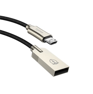 Data kabl T-phox Zinc Holly micro USB 2.4A zlatno-crni 1.2m - Img 3