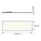 DAWN LED PANEL HN-PL12030 40W 4000K (4000lm) BACKLIGHT - Img 2