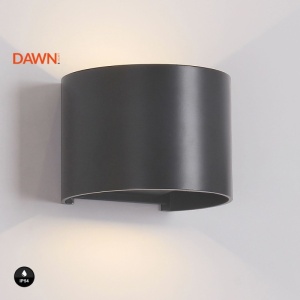 DAWN LED SVETILJKA A310R ZIDNA 6W 3000K IP54 SIVA - Img 4