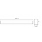 DAWN LED SVETILJKA LT-T-020 33/40/42/45W CCT BELA 1,2 met - Img 4