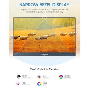Eksterni prenosni monitor 15,6'' A1 Gamut FHD - Img 2