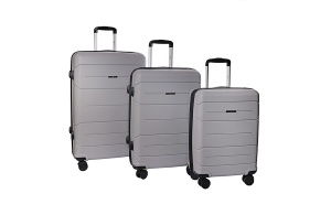 ENOVA PP Set suitcase 3/1 - Siva