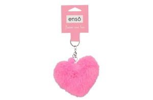 ENSO FLUFFY CHARMS dečiji privezak - orchid pink