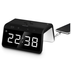 FM radio alarm sa bežičnim punjačem SENCOR SDC 7900 Qi - Img 4