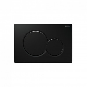 Geberit SIGMA 01 черная двухпозиционная кнопка