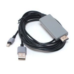 Kabl Lightning HDTV crni 2m - Img 1