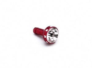 Kapica handsfree 3,5 mm charm velika crvena - Img 1