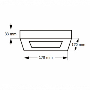 LED PANEL KA-S5 12W 6500K - Img 3